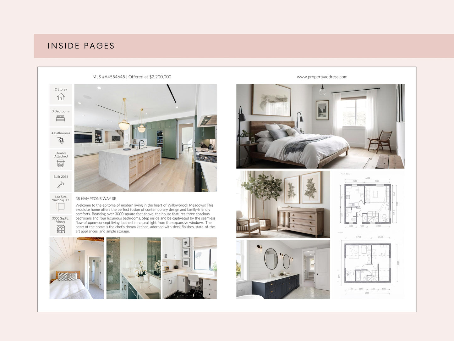 Listing Bi-Fold Brochure Vol 3