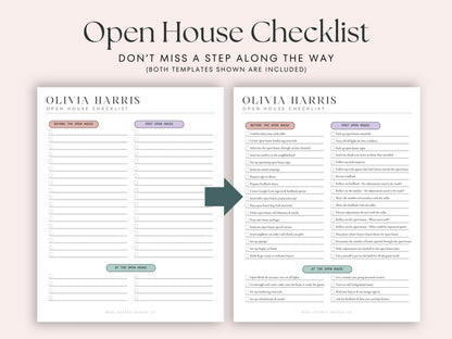 Open House Template Bundle