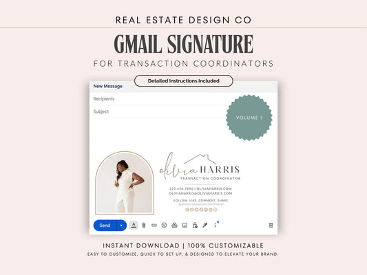 Transaction Coordinator Email Signature