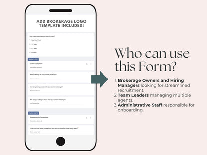 Agent Recruitment Intake Form