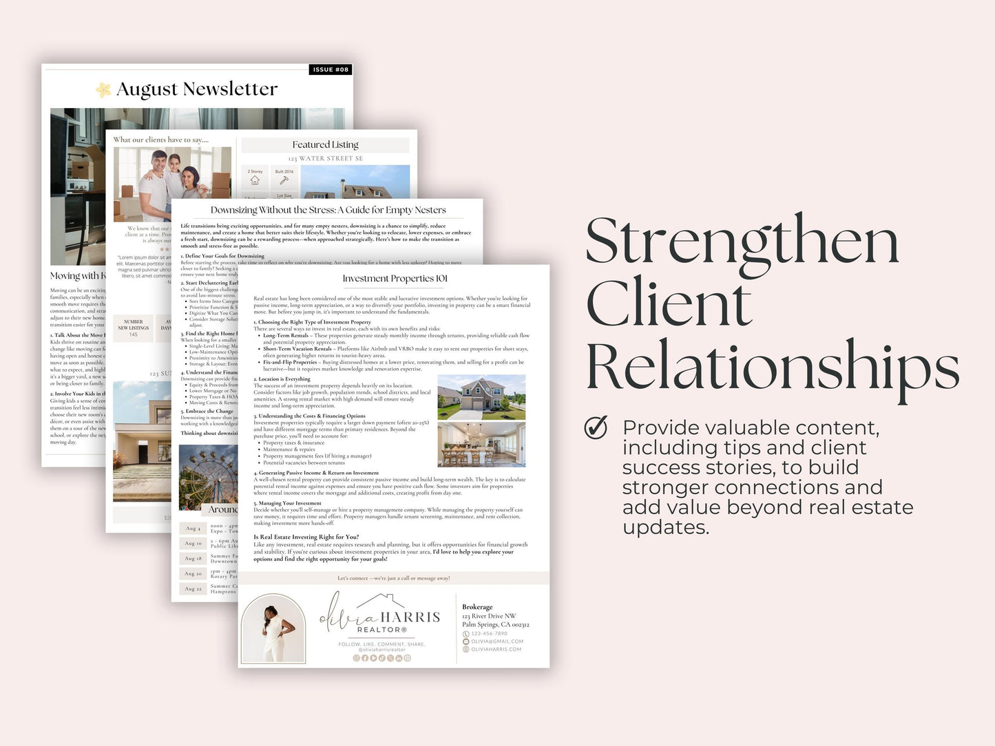August Newsletter Vol 1