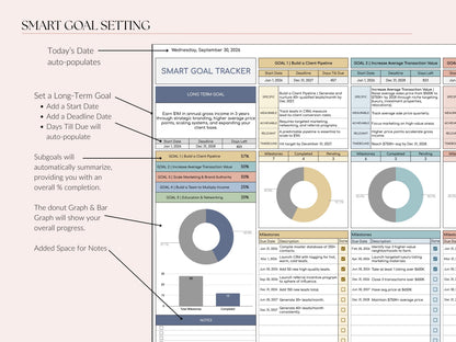 SMART Goal Setting Tracker