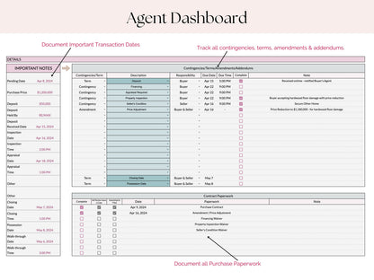 Transaction Coordinator Client Dashboard