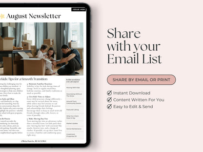 August Newsletter Vol 1