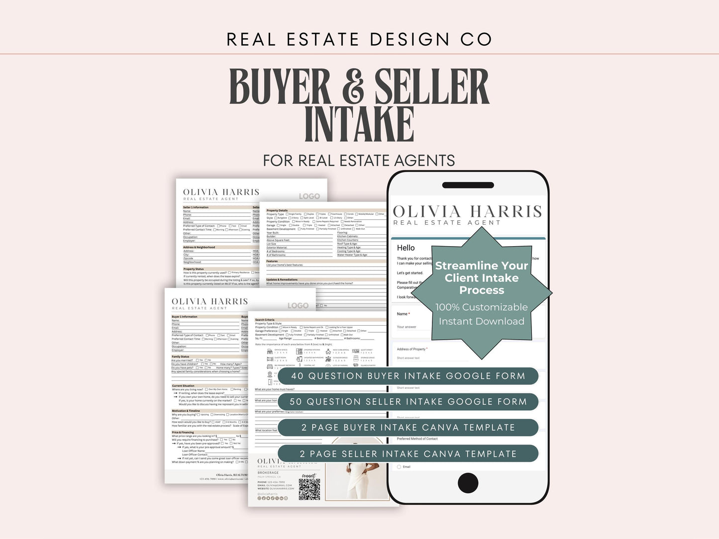 Buyer and Seller Intake Questionnaire