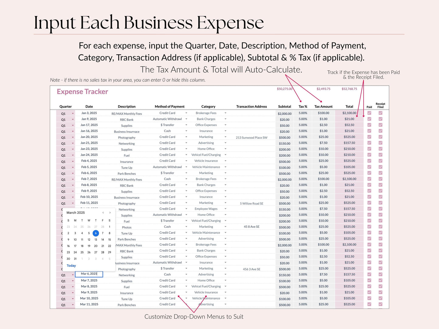 Income & Expense Tracker