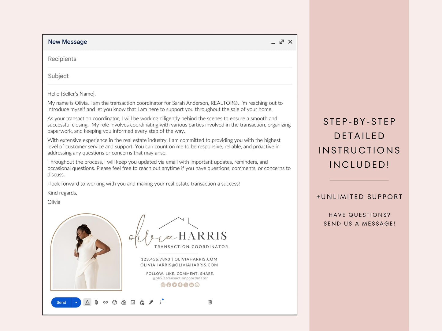 Transaction Coordinator Email Signature