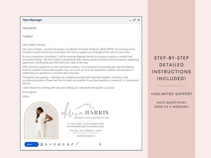 Transaction Coordinator Email Signature