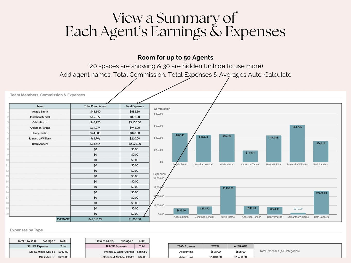 Team Income and Expense Tracker