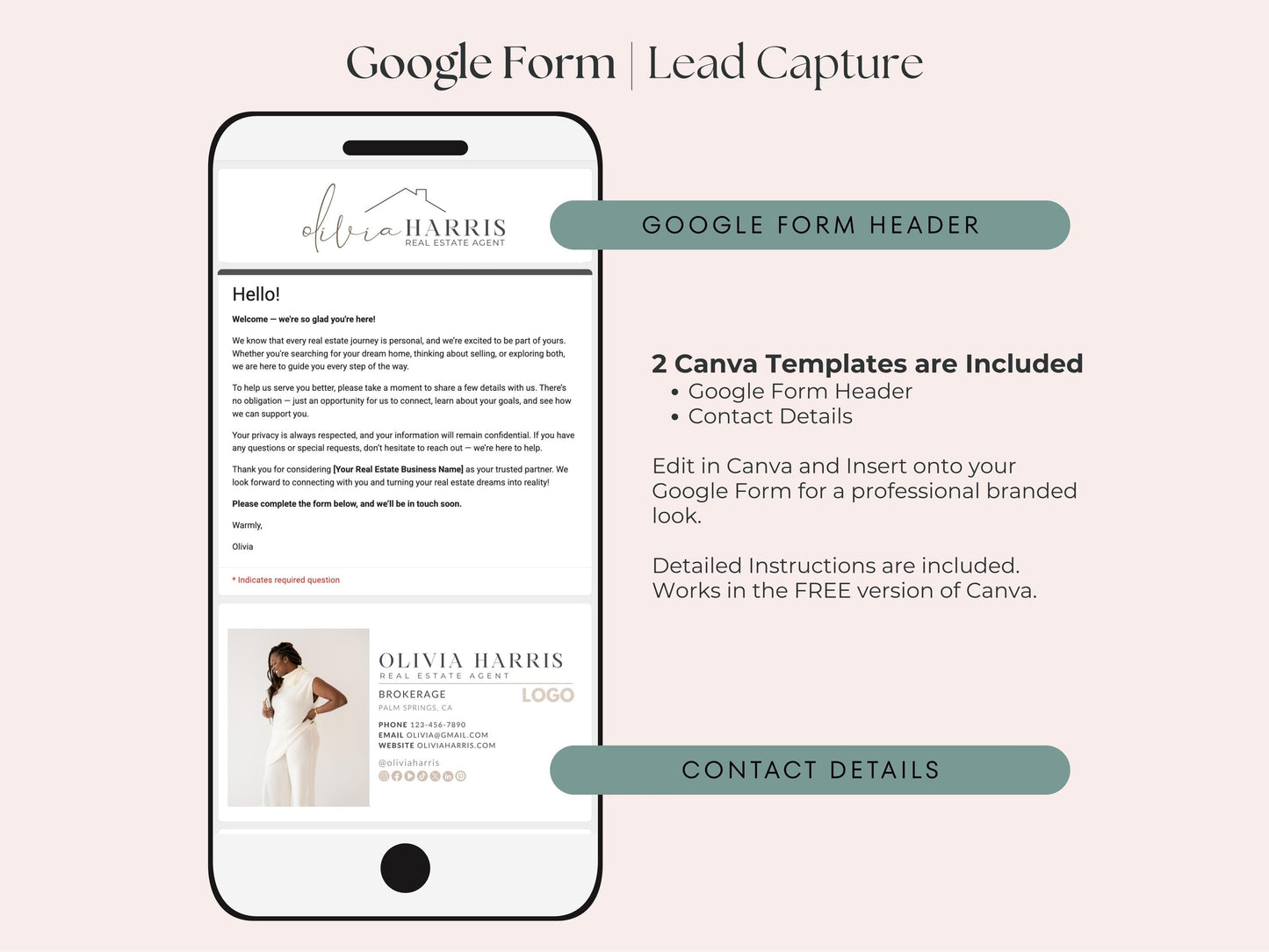 Lead Capture Form
