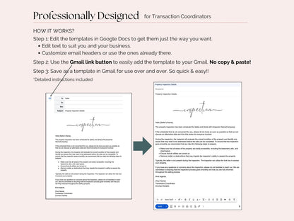 Transaction Coordinator Email Templates