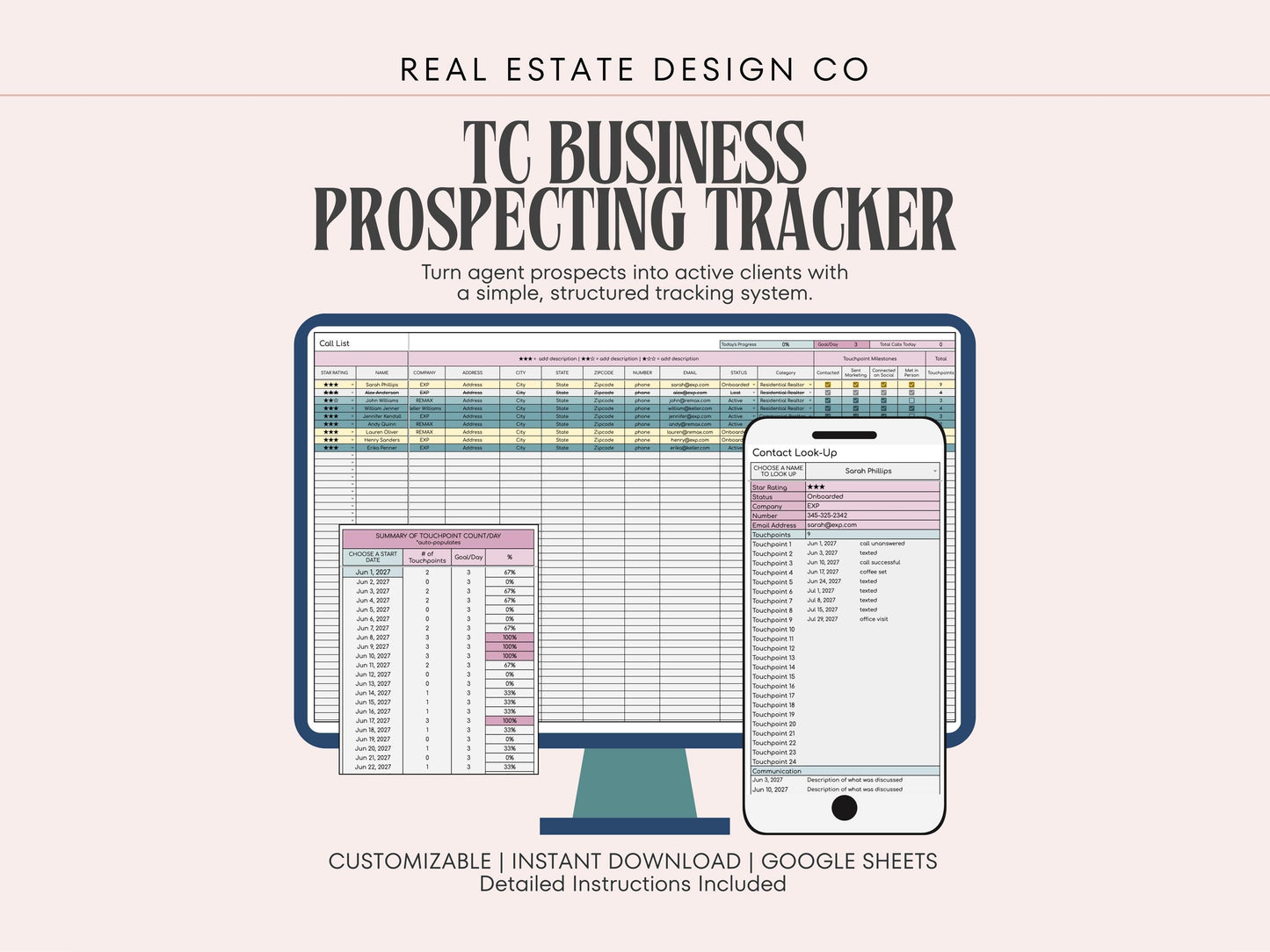 TC Business Prospecting Tracker