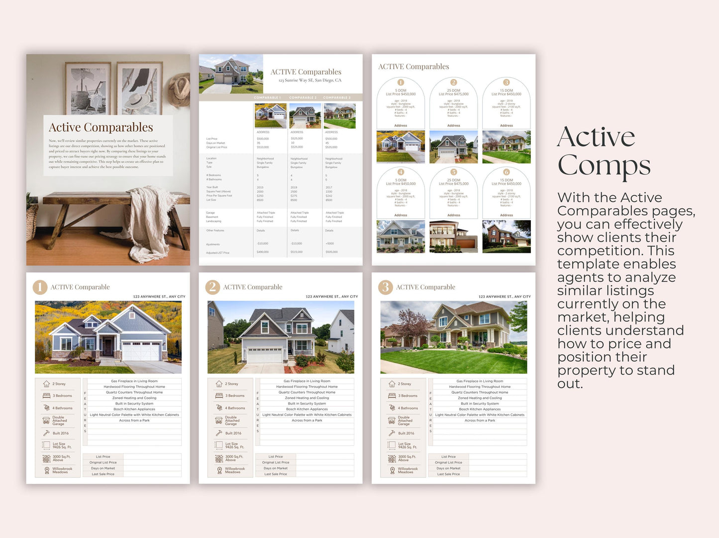Listing Presentation CMA Template