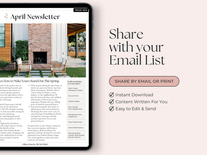 April Newsletter Vol 1