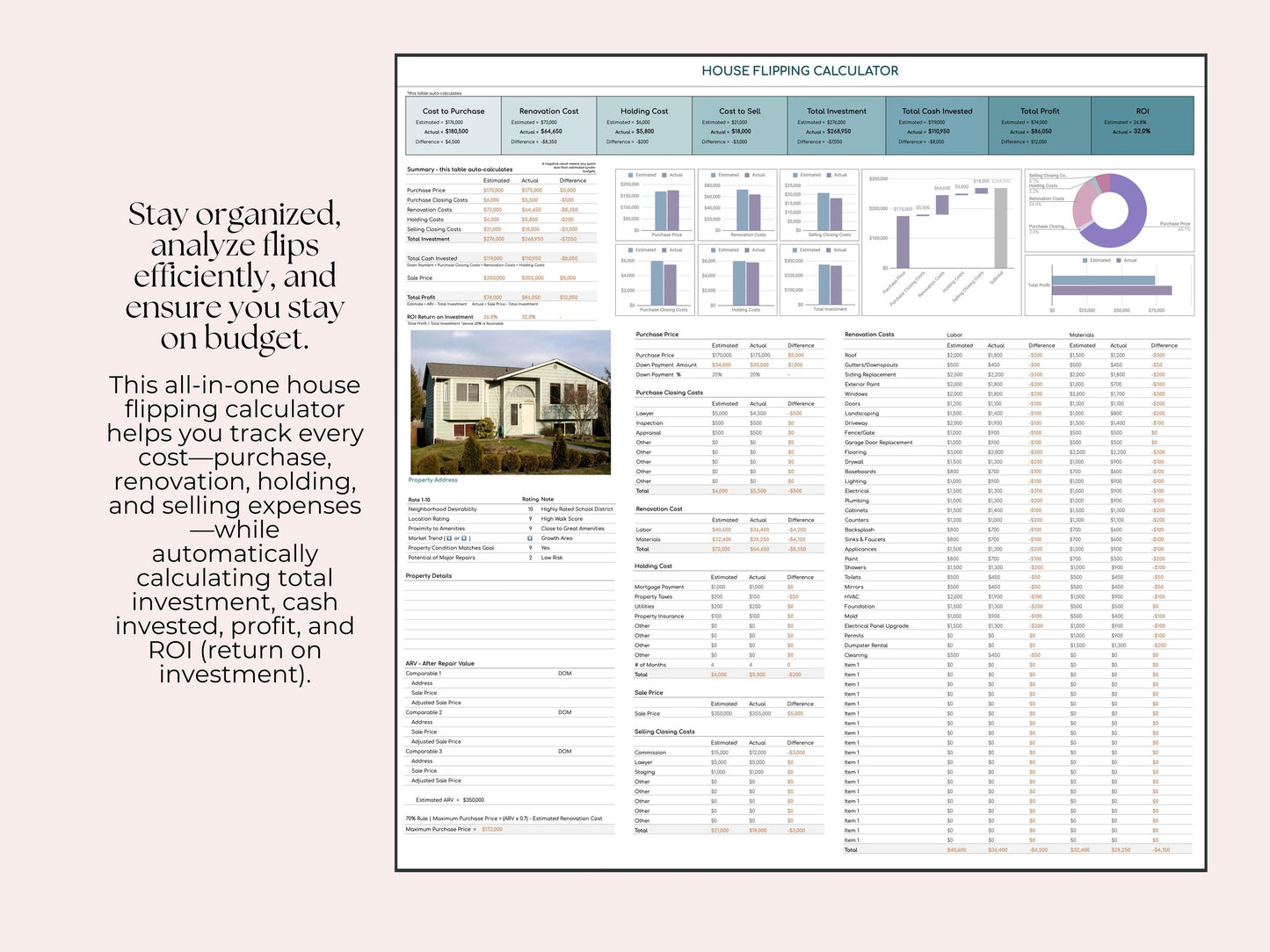 House Flipping Tracker