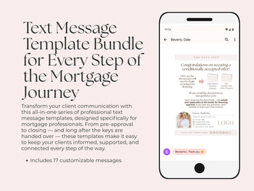 Loan Officer Text Message Templates