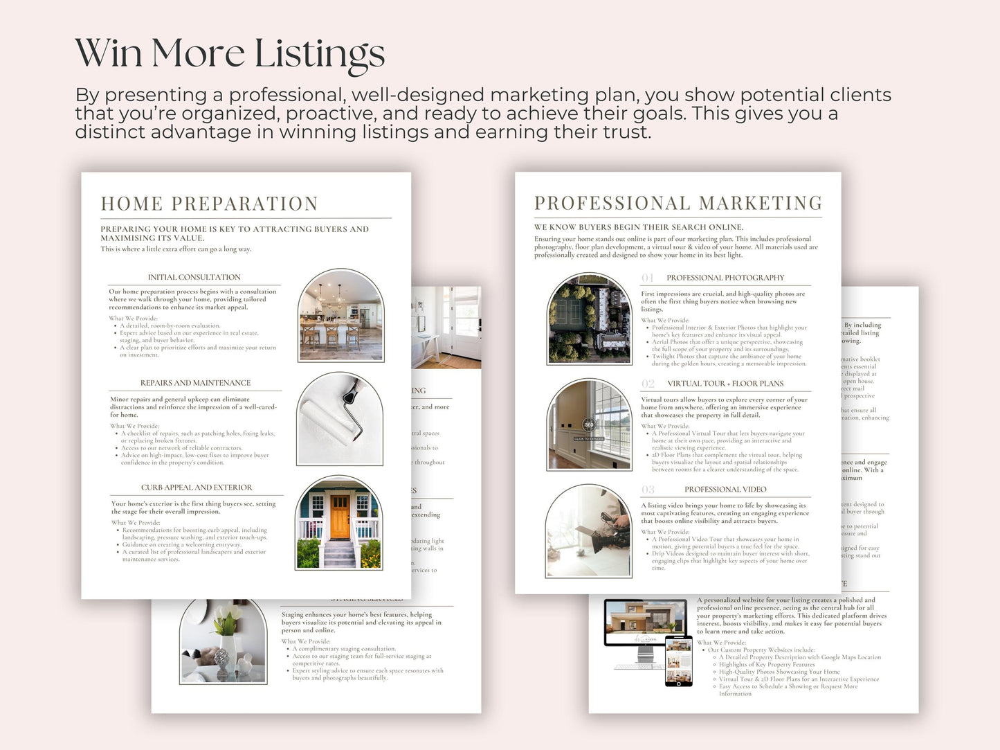 Listing Presentation Marketing Plan