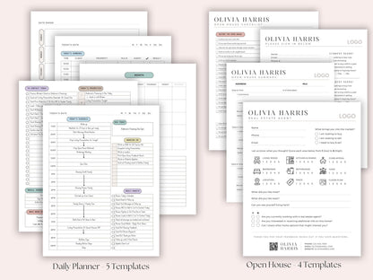 Business Planner Bundle: 150+ Canva Templates