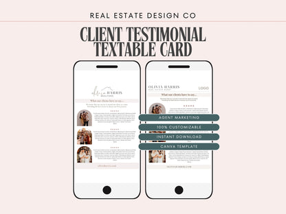Client Testimonial Text Message