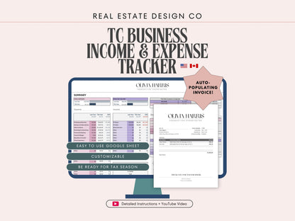 TC Business Income & Expense Tracker