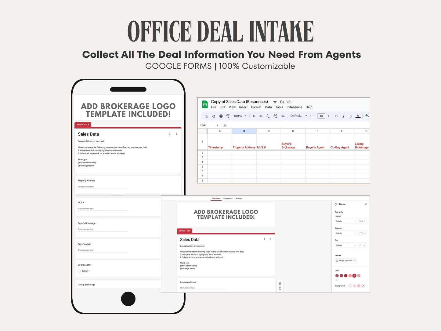 Real Estate Deal Submission Form Template | Google Form