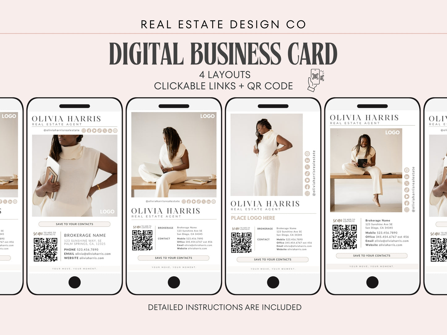 Digital Business Card Bundle Vol 1