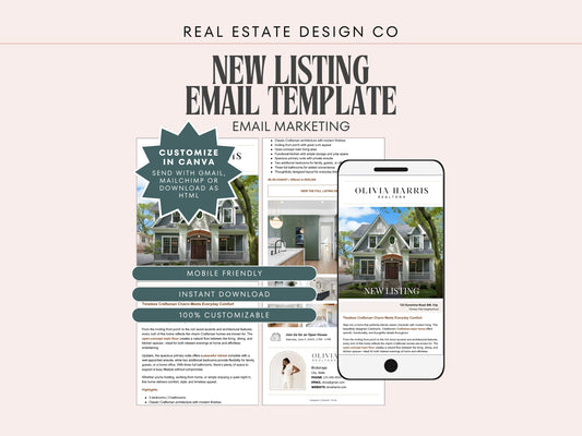 New Listing Email Template