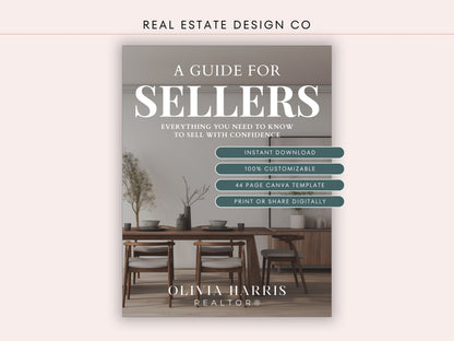 Real Estate Seller's Guide Canva Template