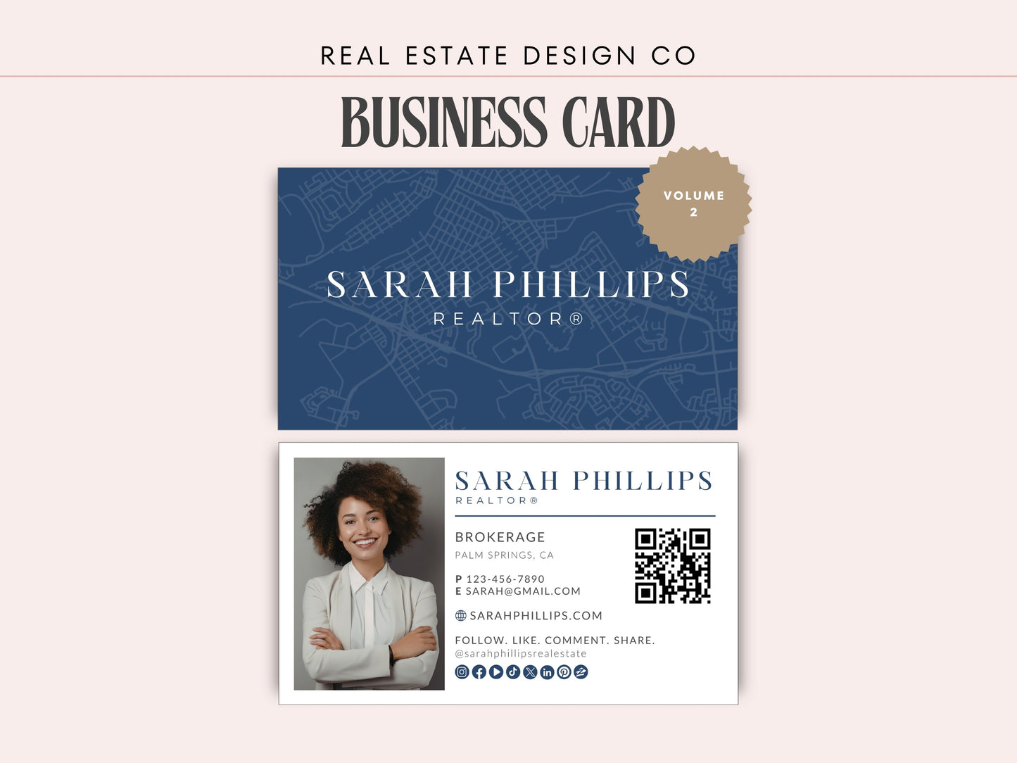 Business Card Canva Template Bundle