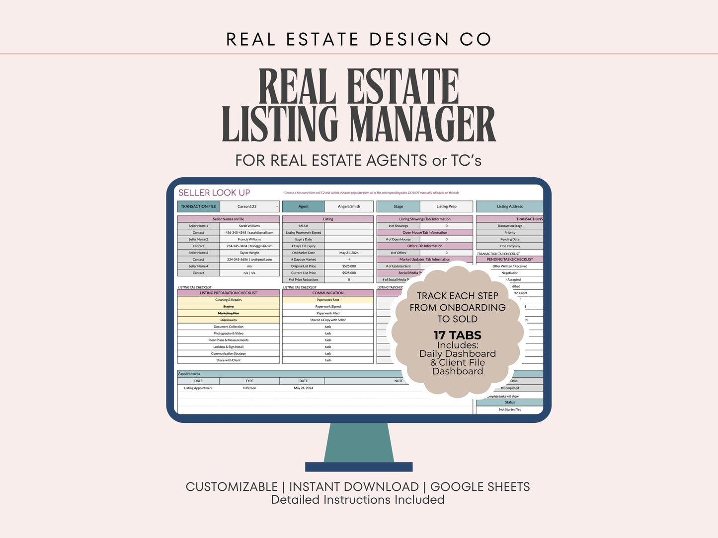 Listing Transaction Manager
