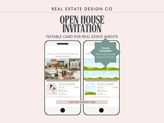 Open House Invitation Text Message
