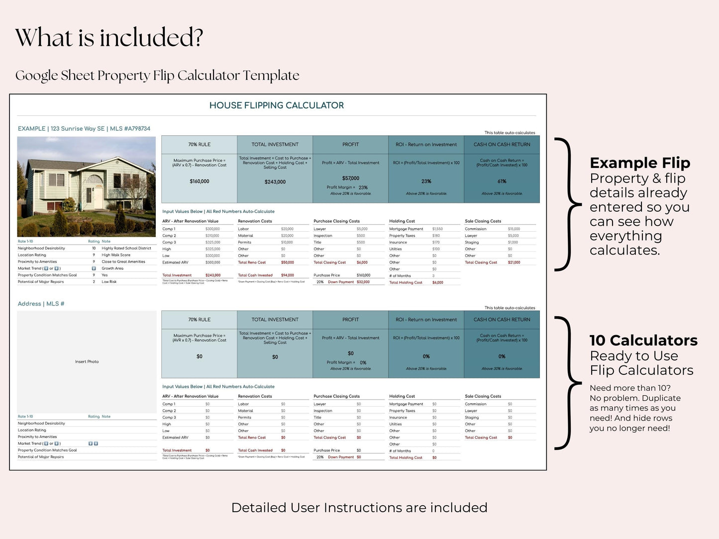 House Flipping Calculator
