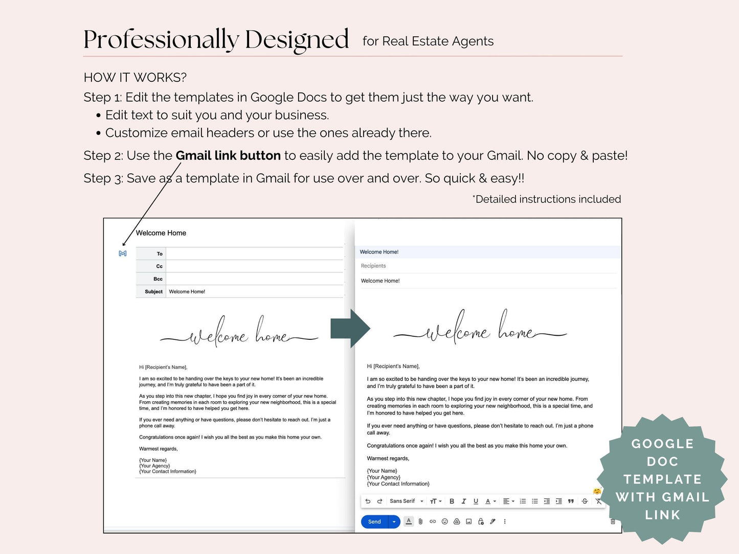 Buyer and Seller Email Templates with Bonus Trello Board