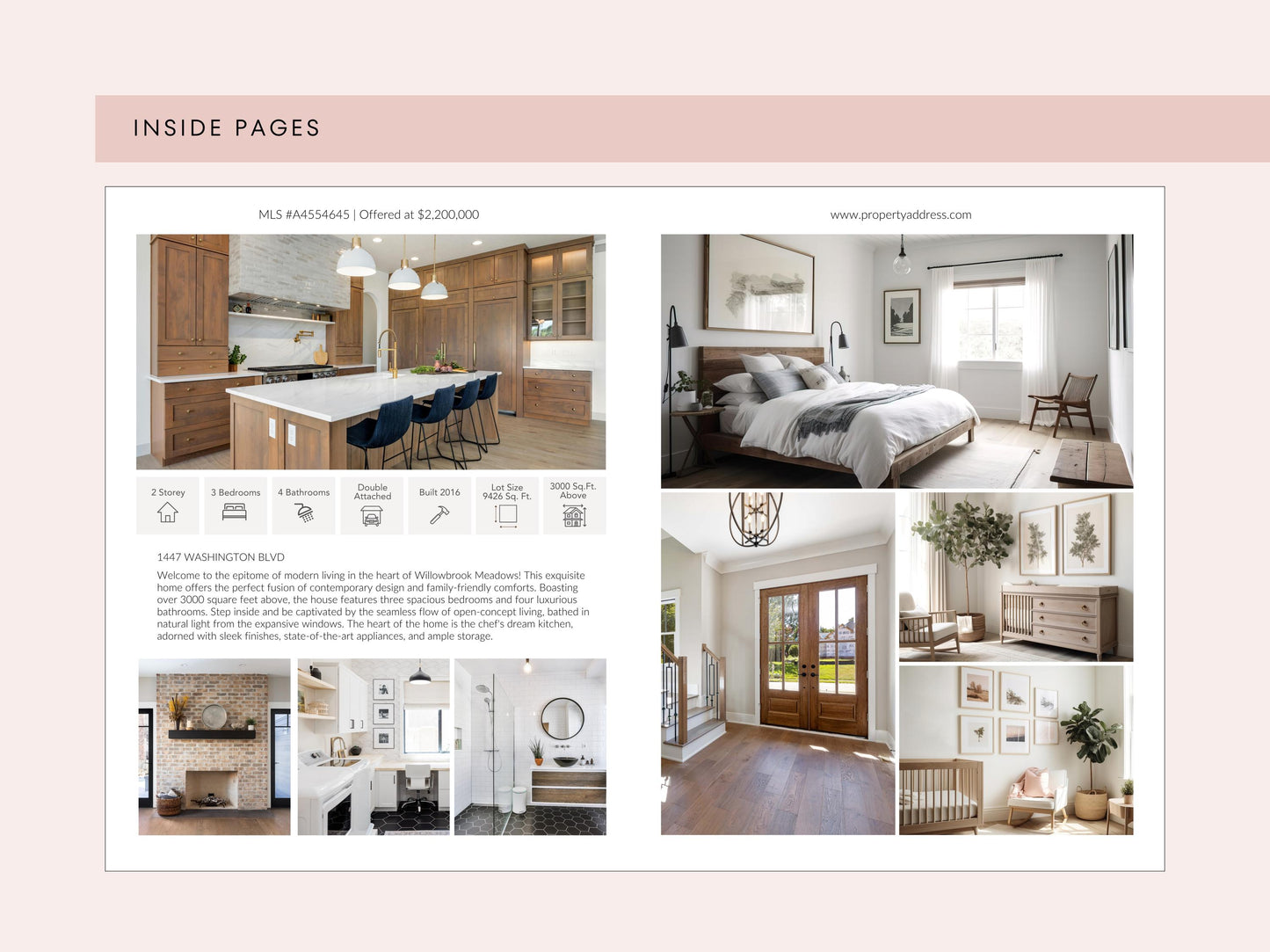 Listing Bi-Fold Brochure Vol 1