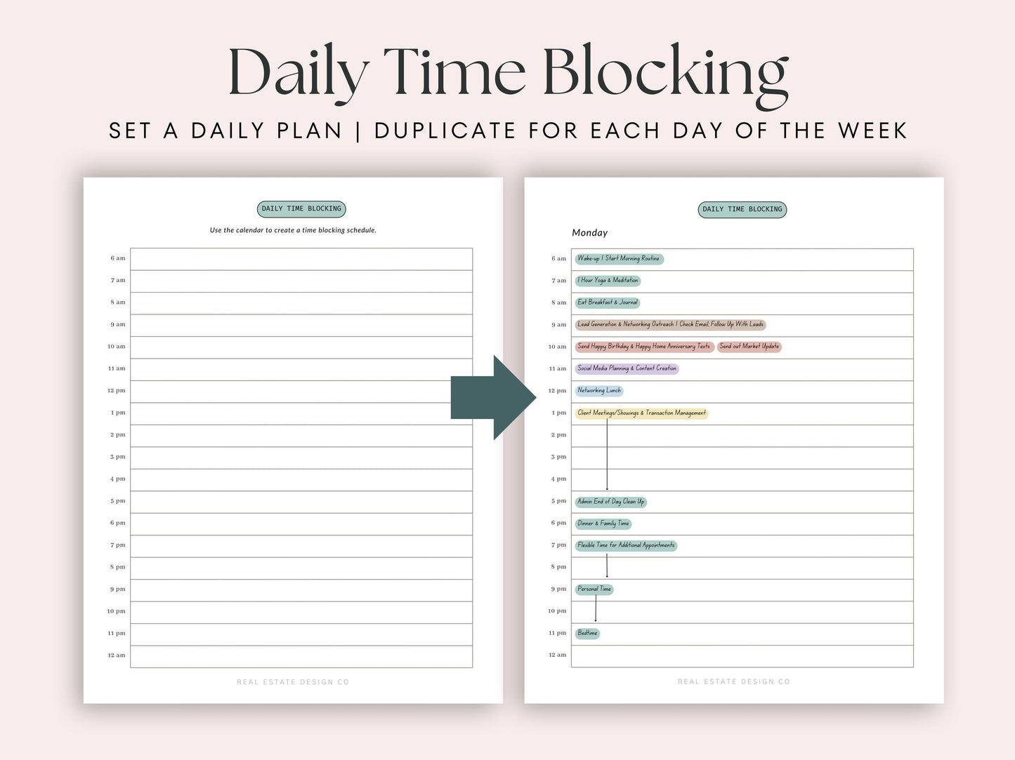 Time Blocking Planner
