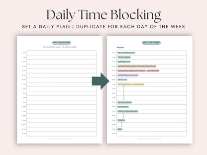 Time Blocking Planner
