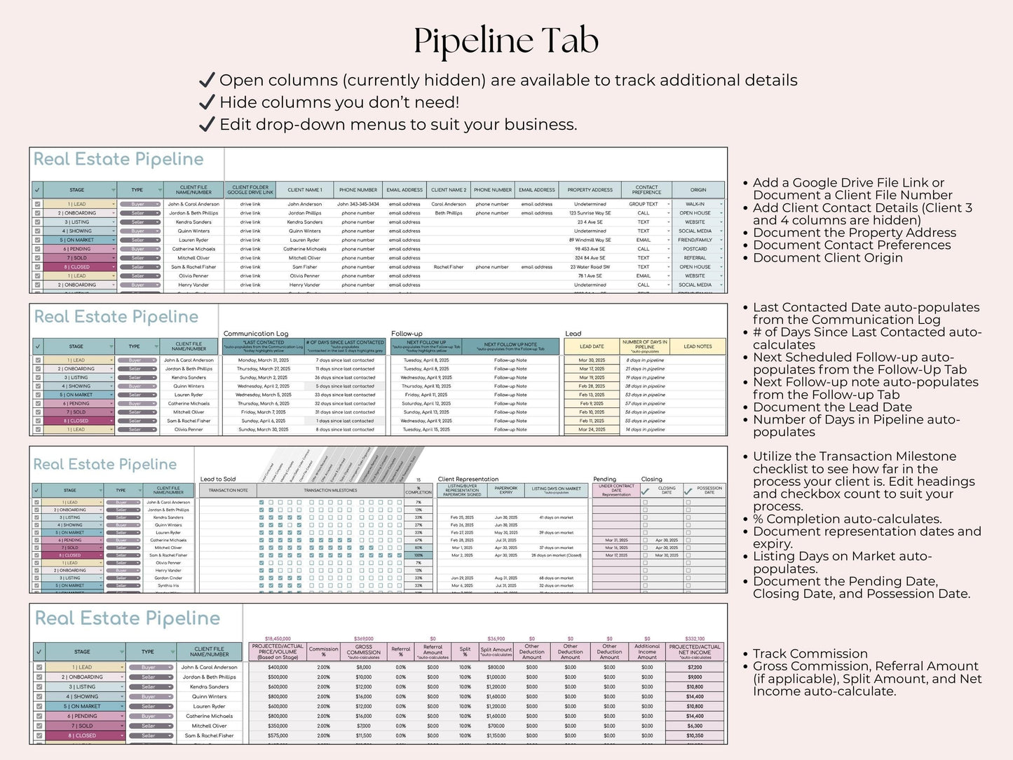 Pipeline + Follow-Up Tracker