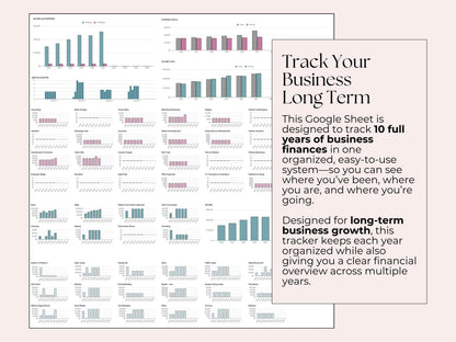 10 Year Income & Expense Tracker