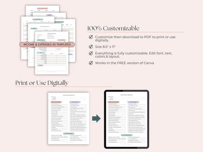 2026 Real Estate Planner + 150 Canva Templates