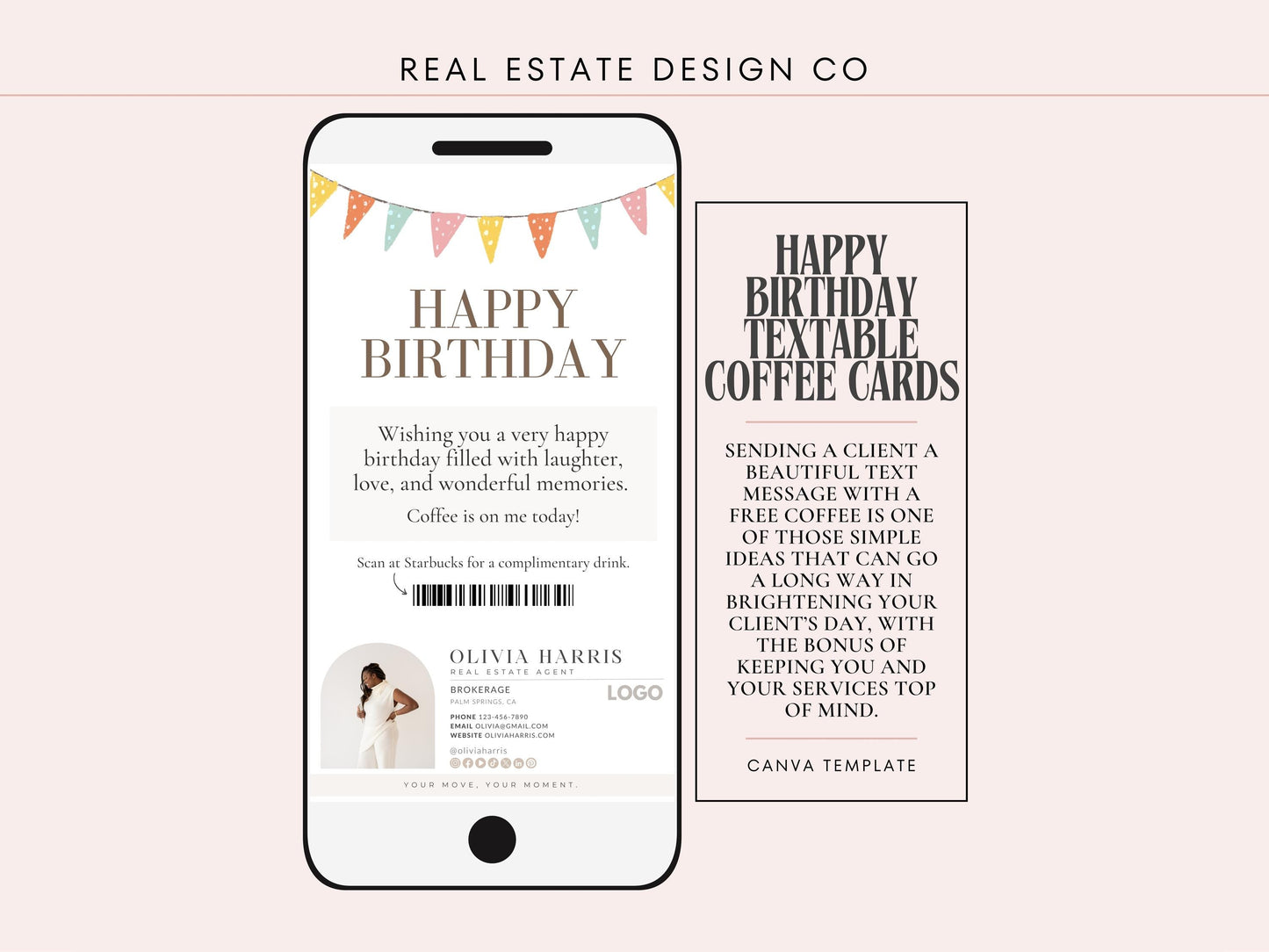Happy Birthday Coffee Card