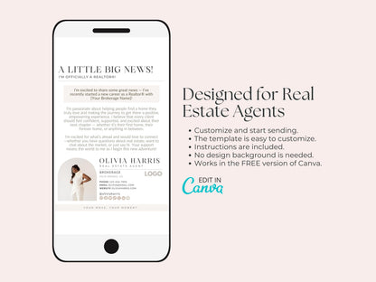New Agent Announcement Text Message