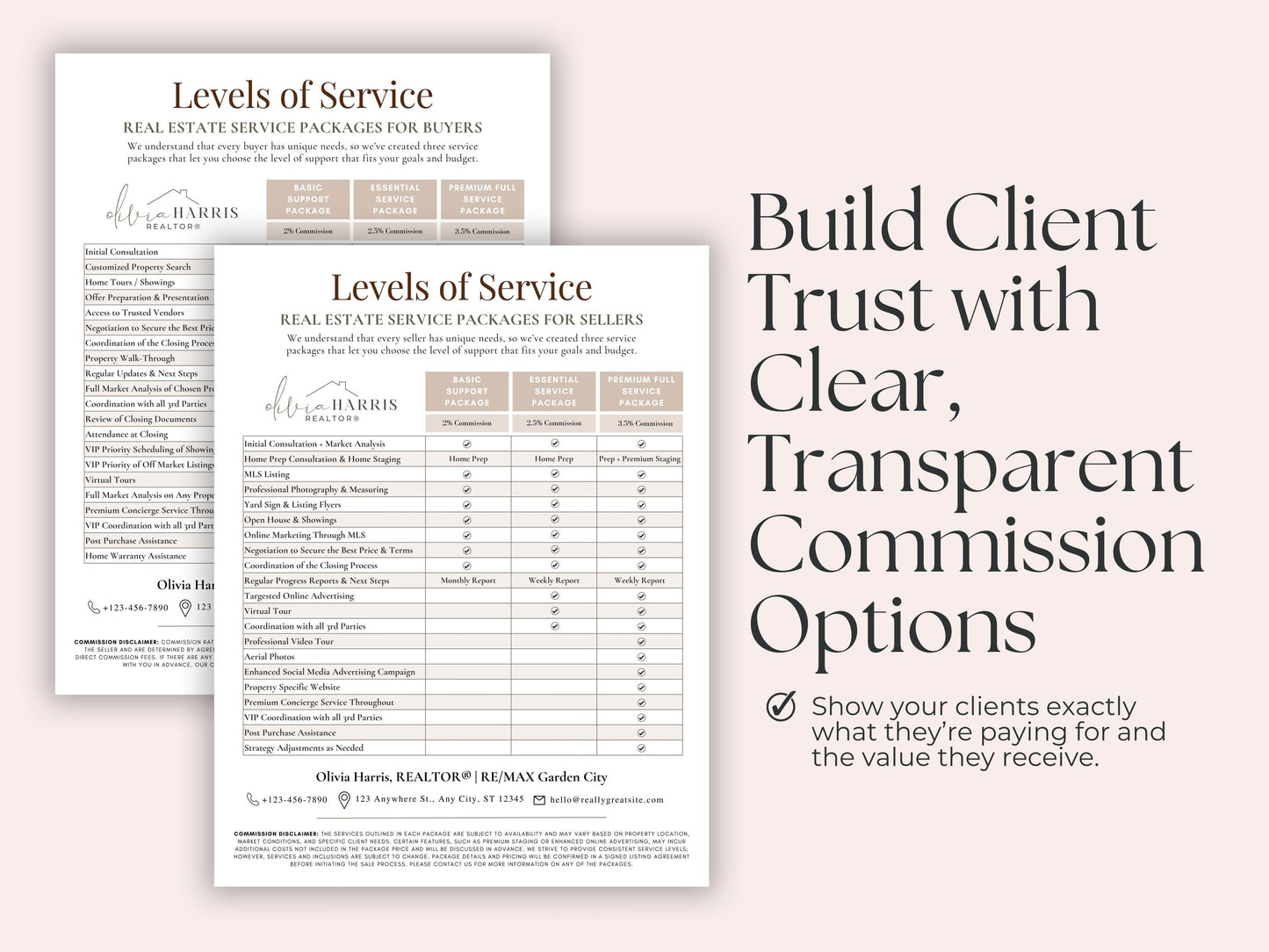 Service Tiers Flyer