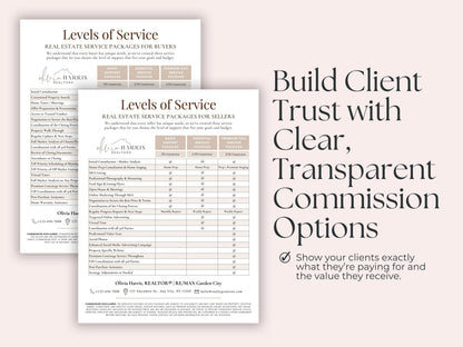 Service Tiers Flyer