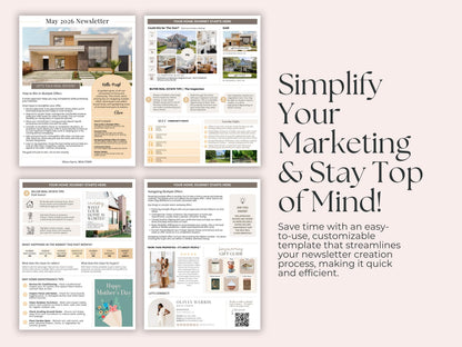 May Newsletter Template Vol 2