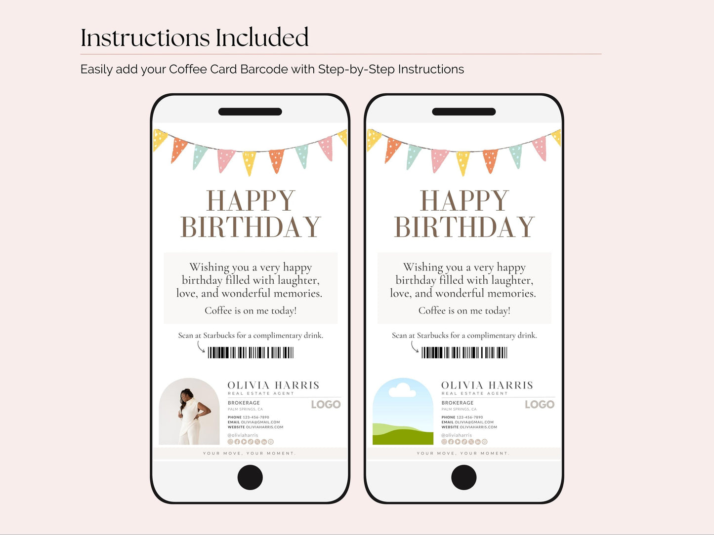 Happy Birthday Coffee Card