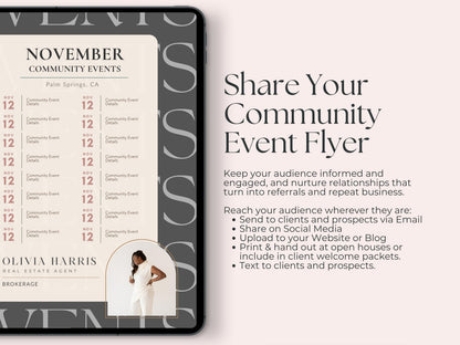 Community Events Flyer