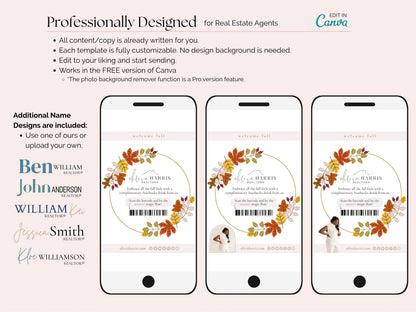 Fall Coffee Card Text Message