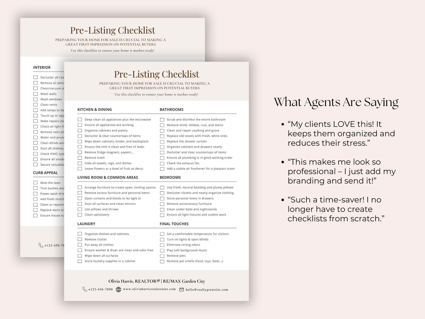 Seller Pre-Listing Checklist