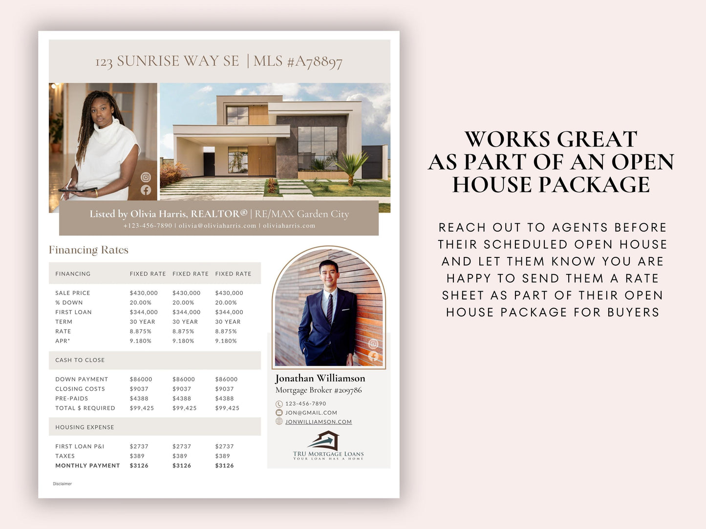 Co-Branded Mortgage Rate Sheet