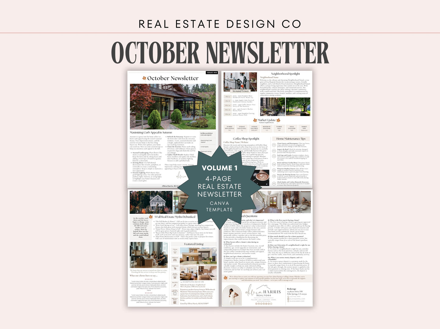 October Newsletter Vol 1